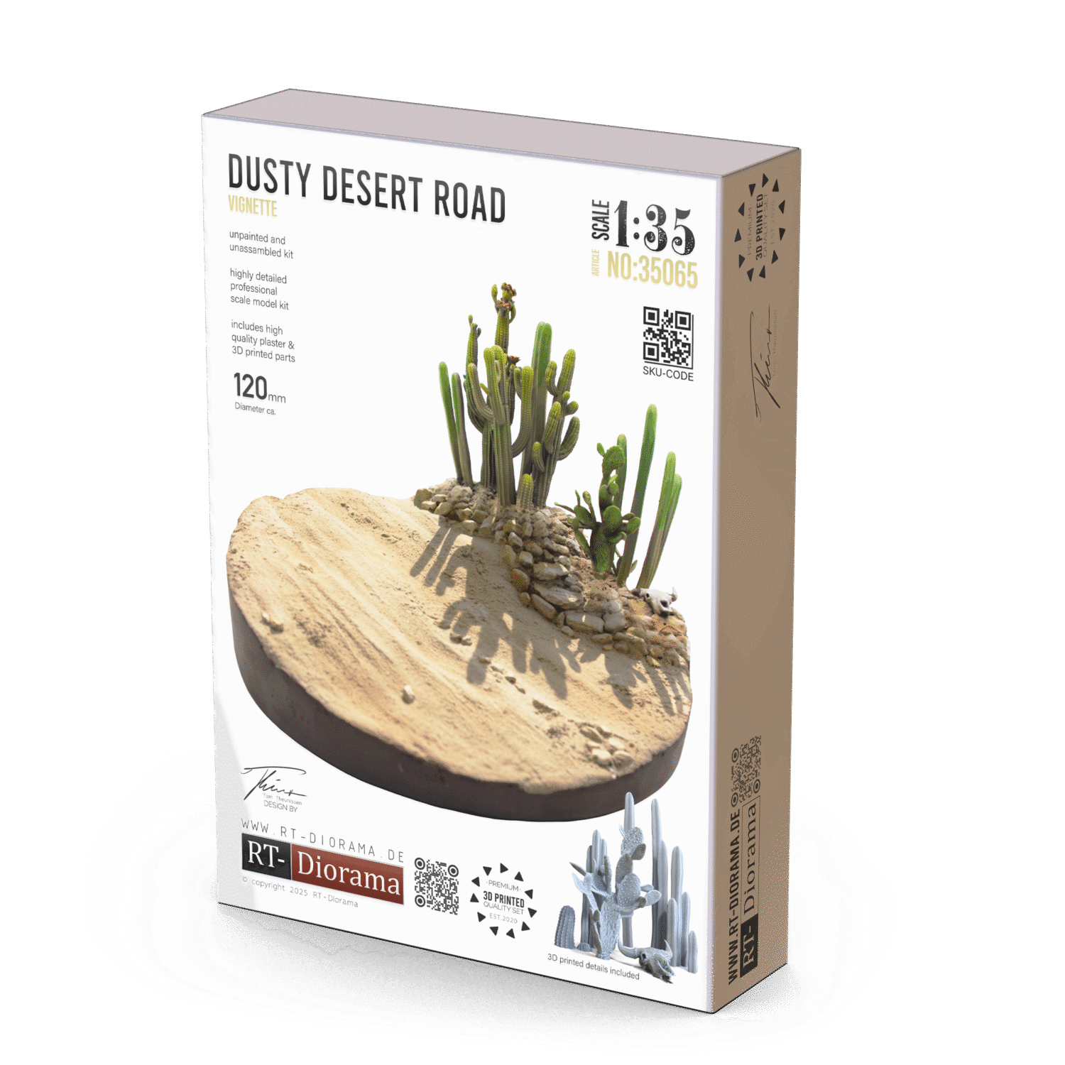 Dusty Desert Road [Vignette] – product image