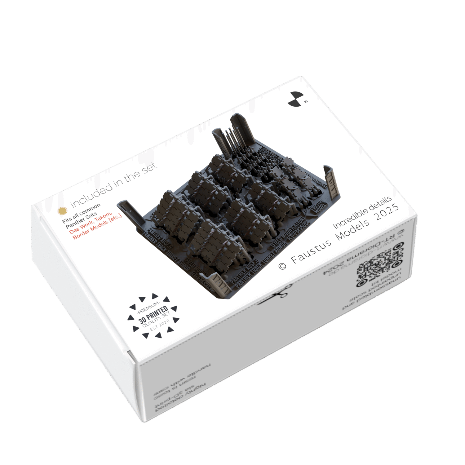 Panther Ausf.G Panther Track Turret Armor [Field Modification] – product image