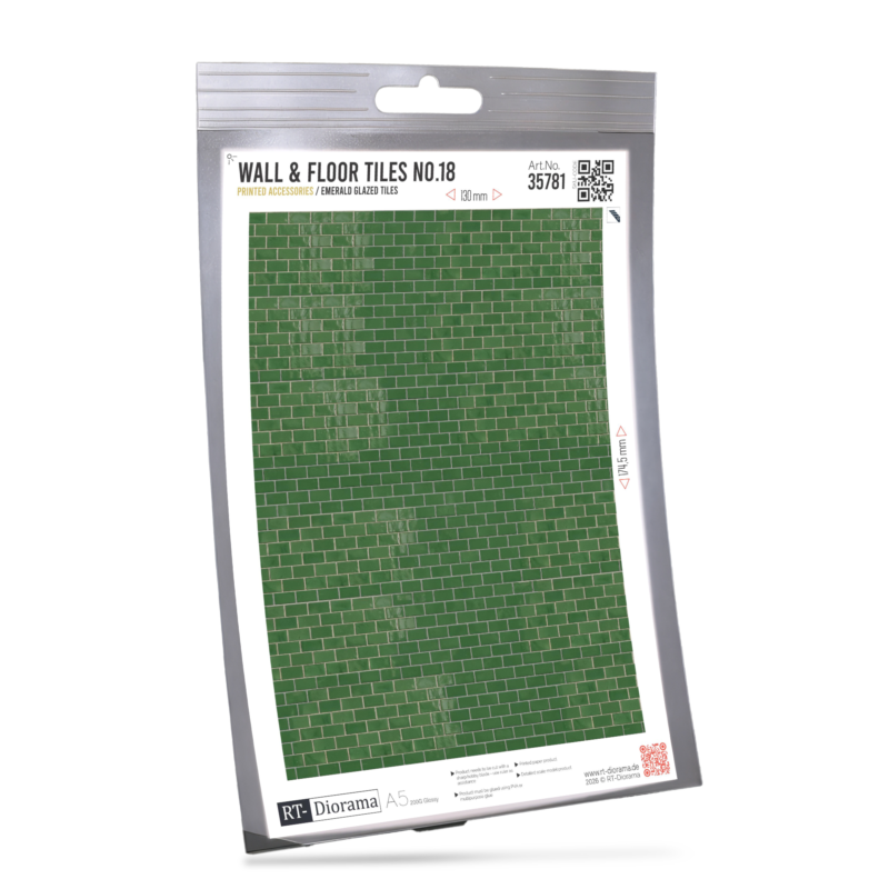 Wall & Floor Tiles No.18 – Emerald Glazed Tiles