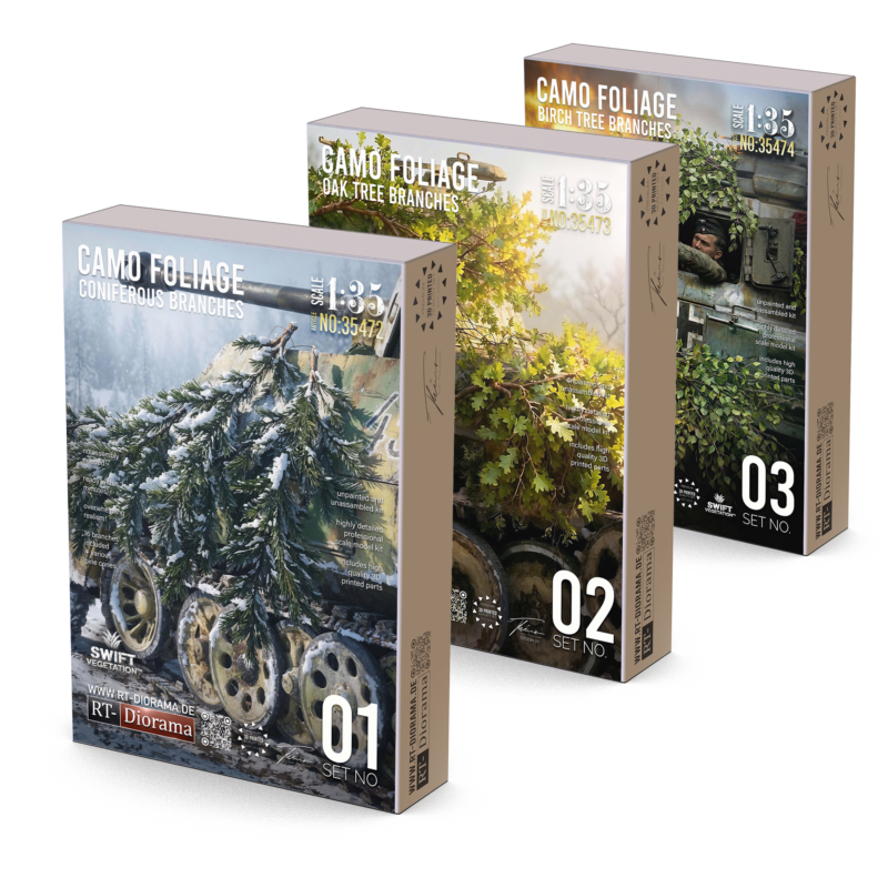 Camo Foliage Premium Bundle [3 Sets]
