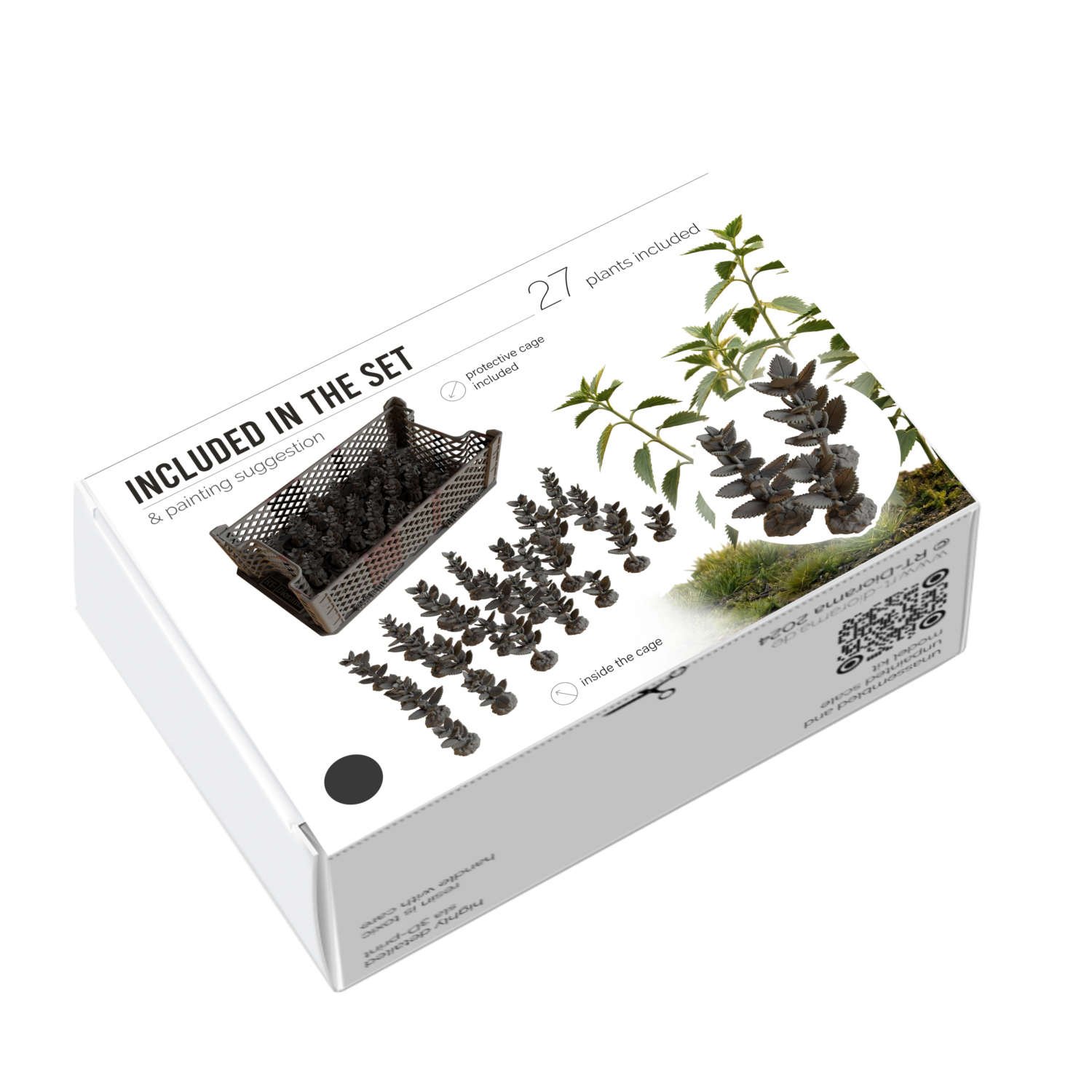 Wild Nettles 1/35 – 3D Printed Diorama Vegetation Set – product image