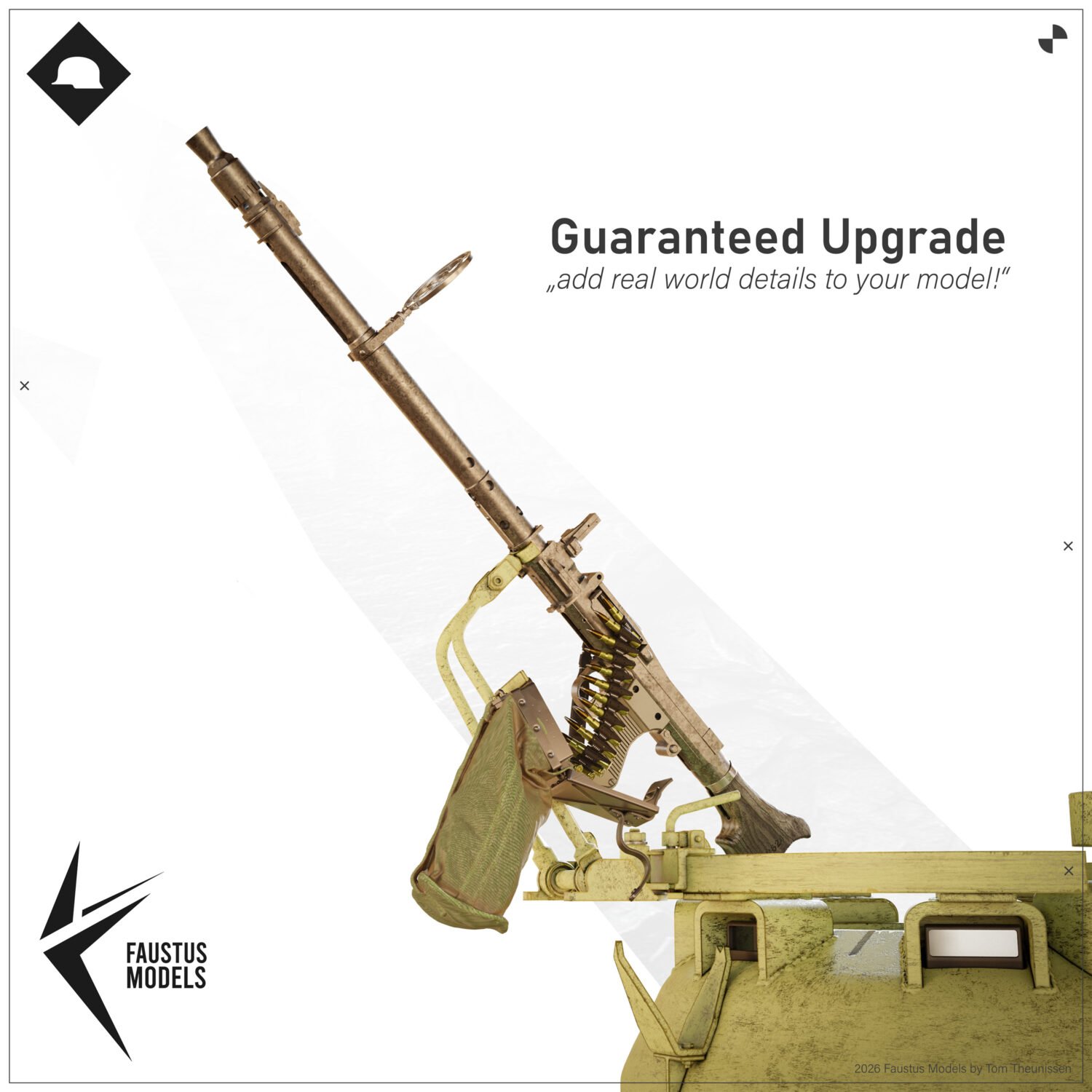 Fla-MG Fliegerbeschussgerät MG-34 1/35 [Ultra Detailed German AA Gun Mount WW2] – product image