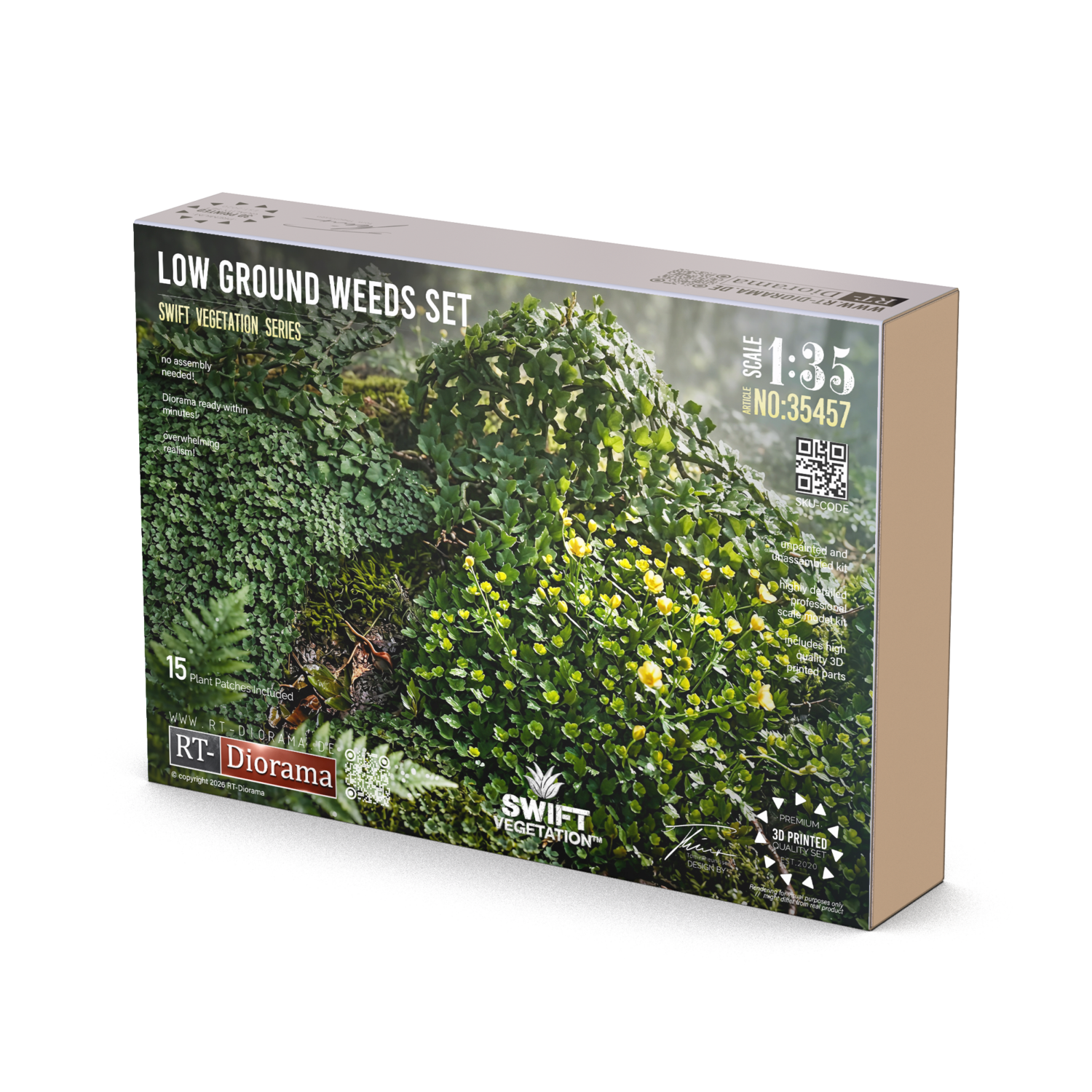 Low Ground Weeds Bundle - Mixed Ground Vegetation [Swift Vegetation] – product image