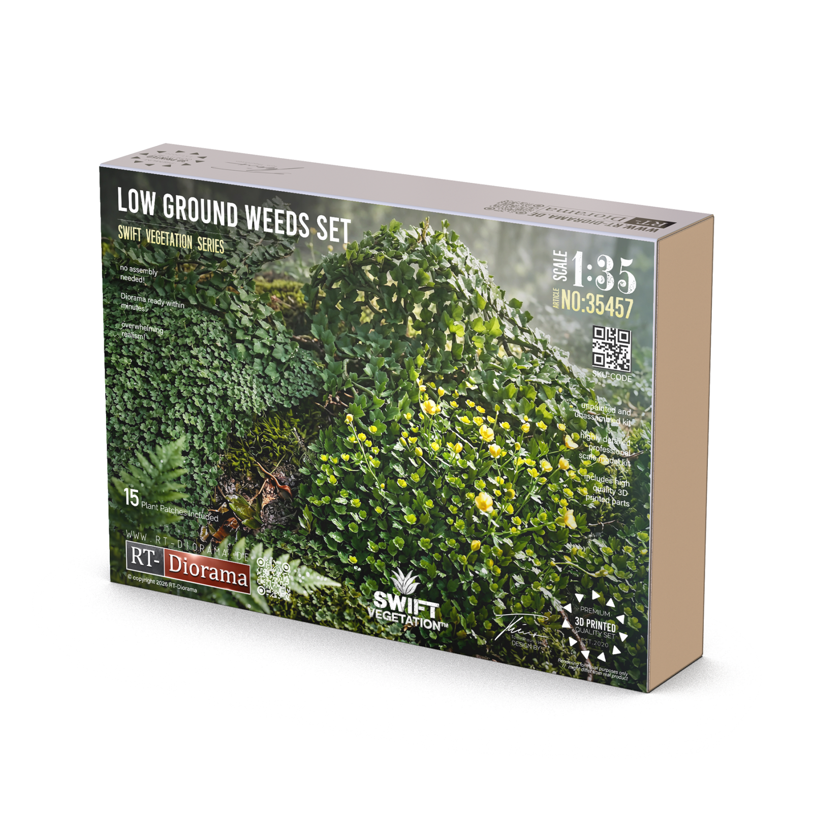 Low Ground Weeds Bundle - Mixed Ground Vegetation [Swift Vegetation] – product image