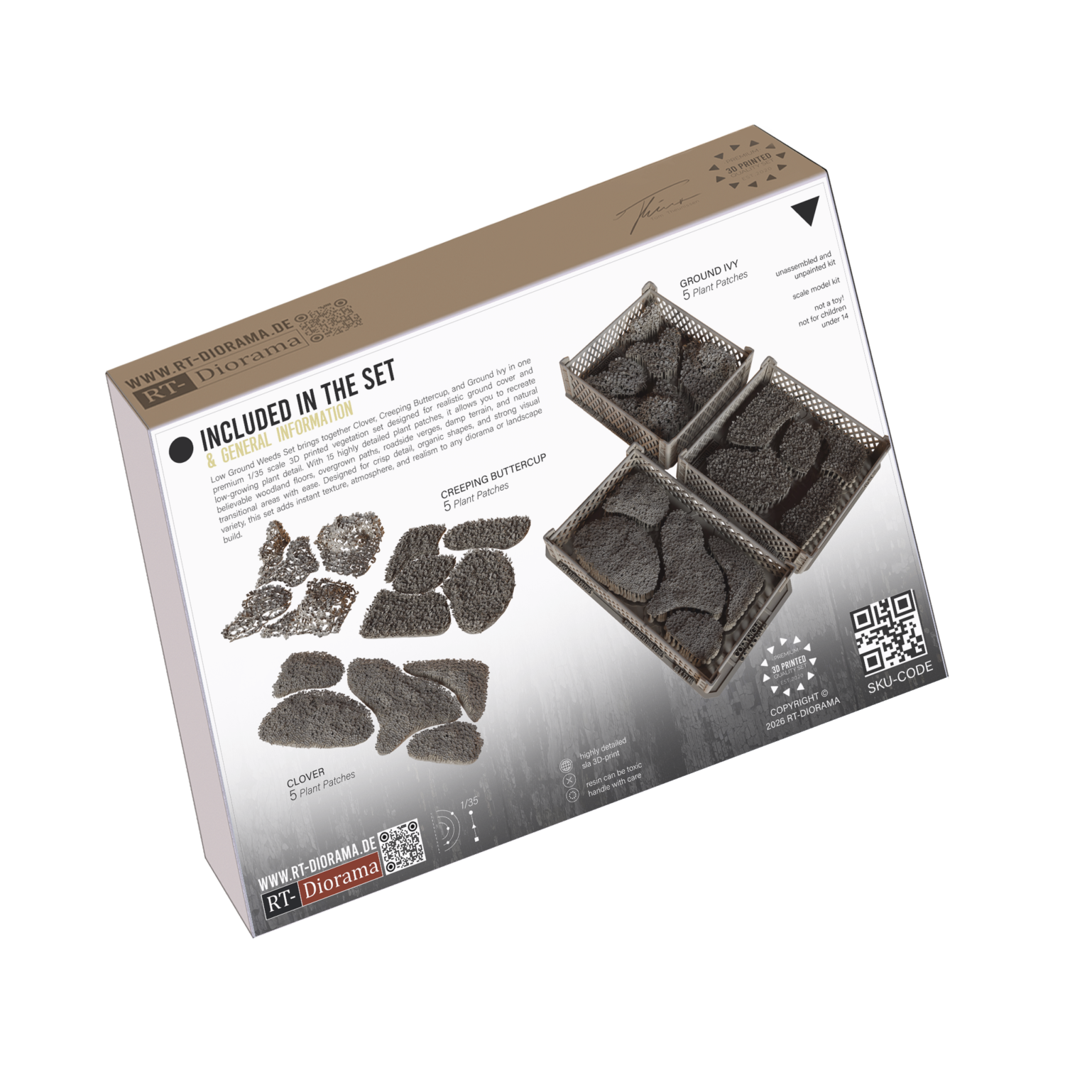 Low Ground Weeds Bundle - Mixed Ground Vegetation [Swift Vegetation] – product image