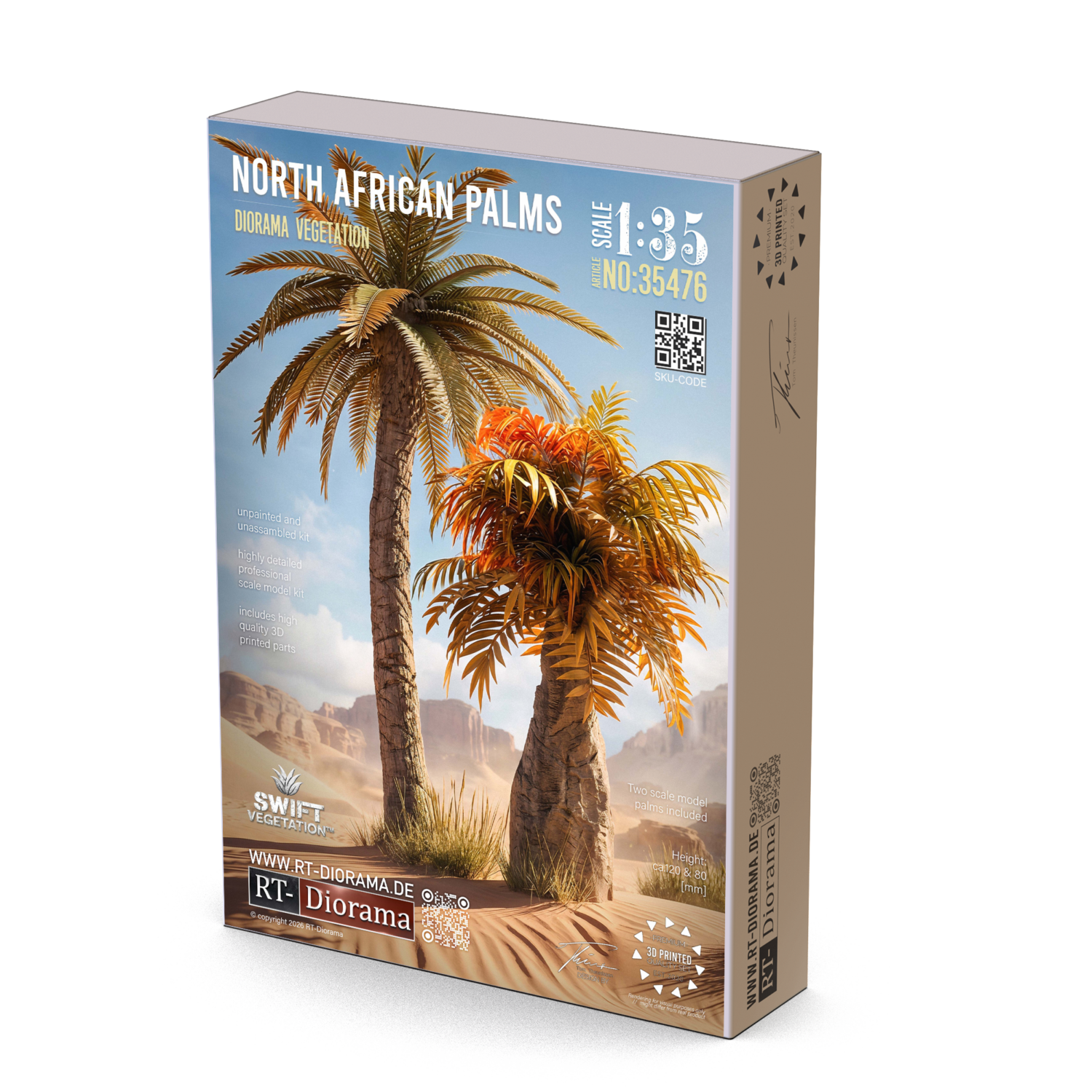 North African Palms Set [Swift Vegetation] – product image