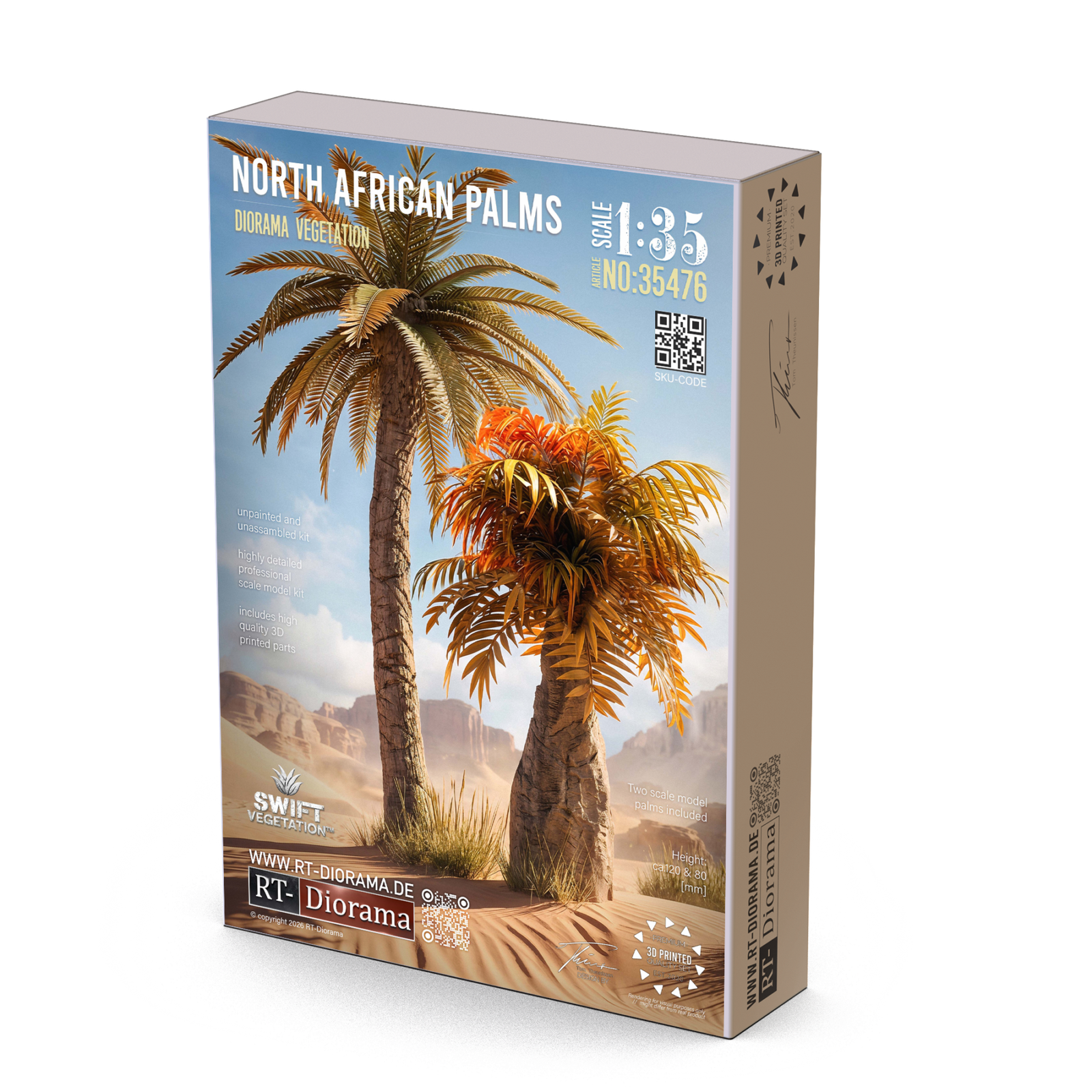 North African Palms Set [Swift Vegetation] – product image