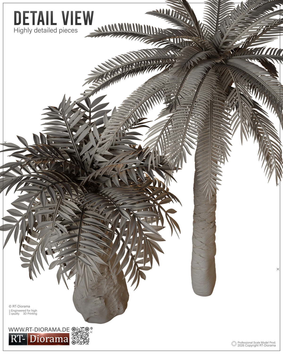 North African Palms Set [Swift Vegetation] – product image