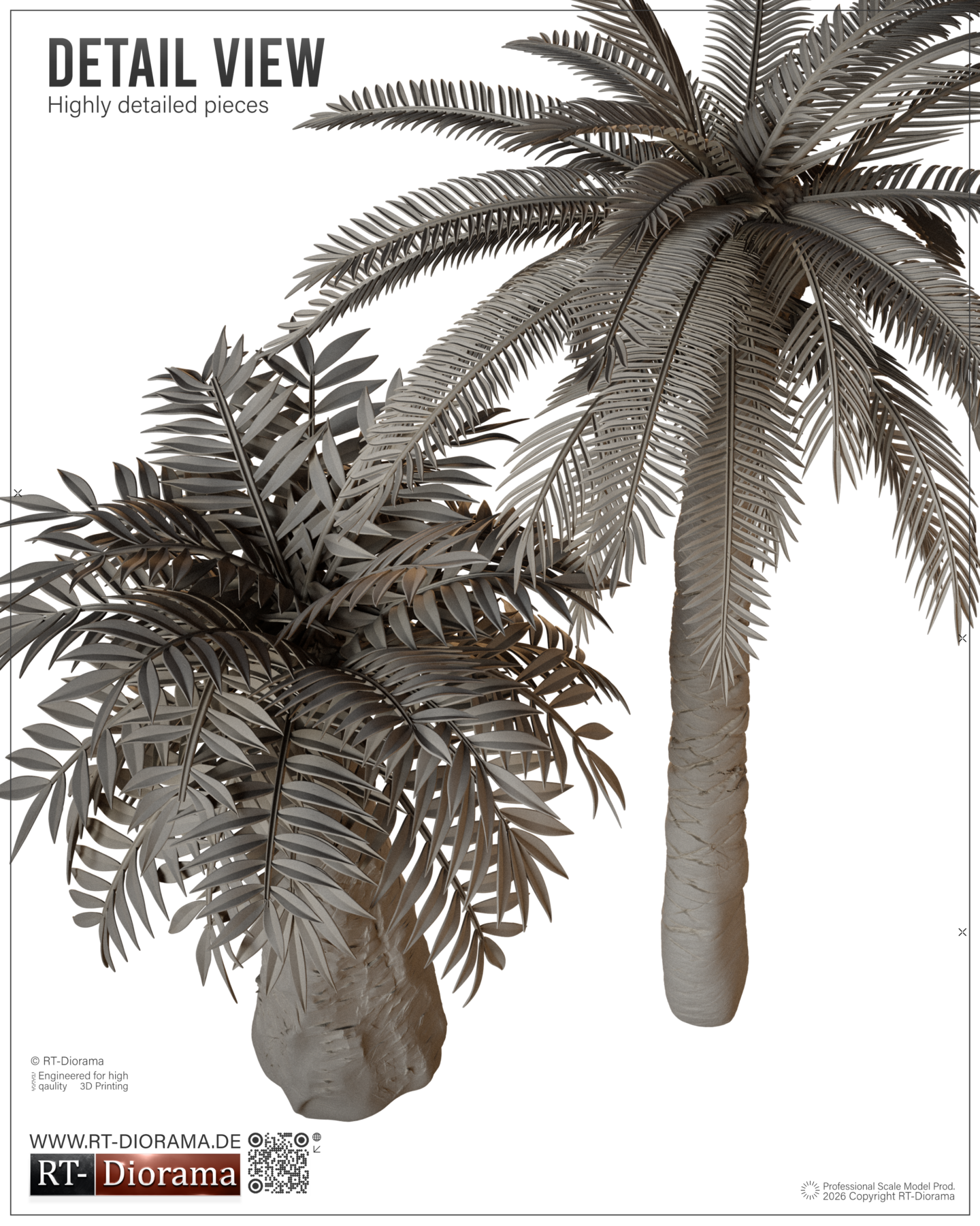 North African Palms Set [Swift Vegetation] – product image