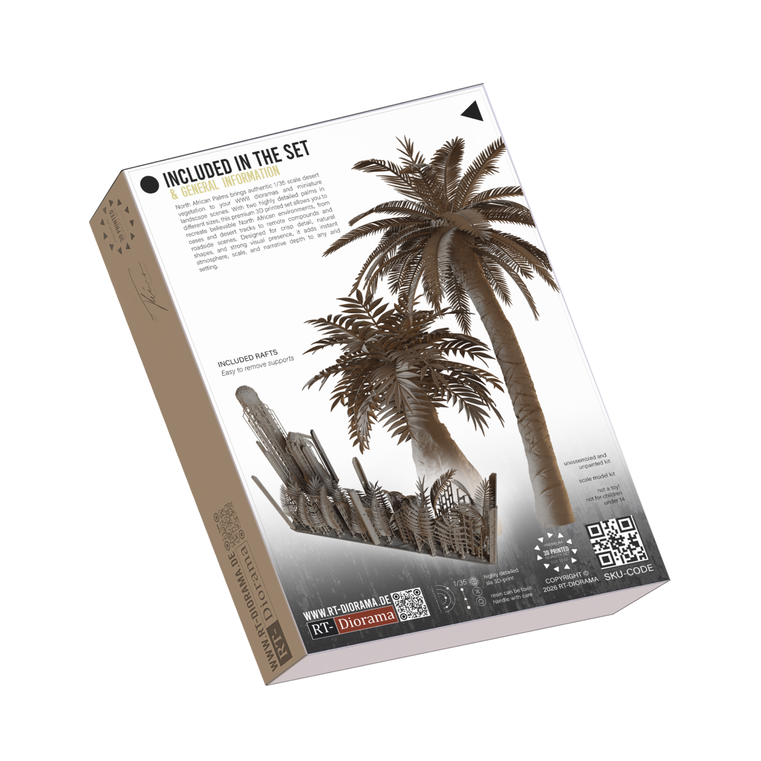 North African Palms Set [Swift Vegetation] – product image