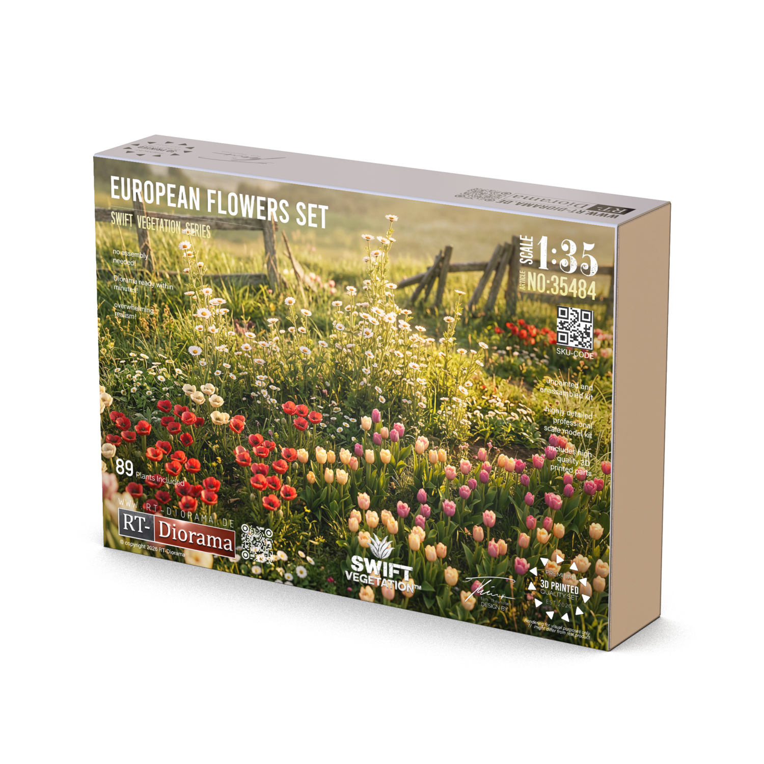 European Flowers Bundle [Swift Vegetation] – product image