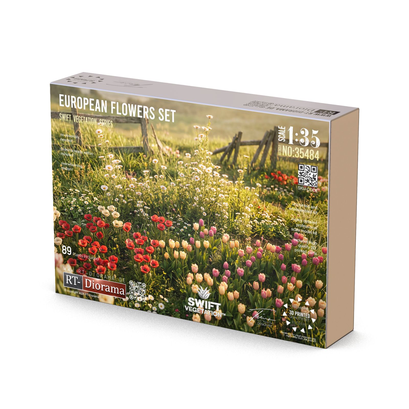 European Flowers Bundle [Swift Vegetation] – product image