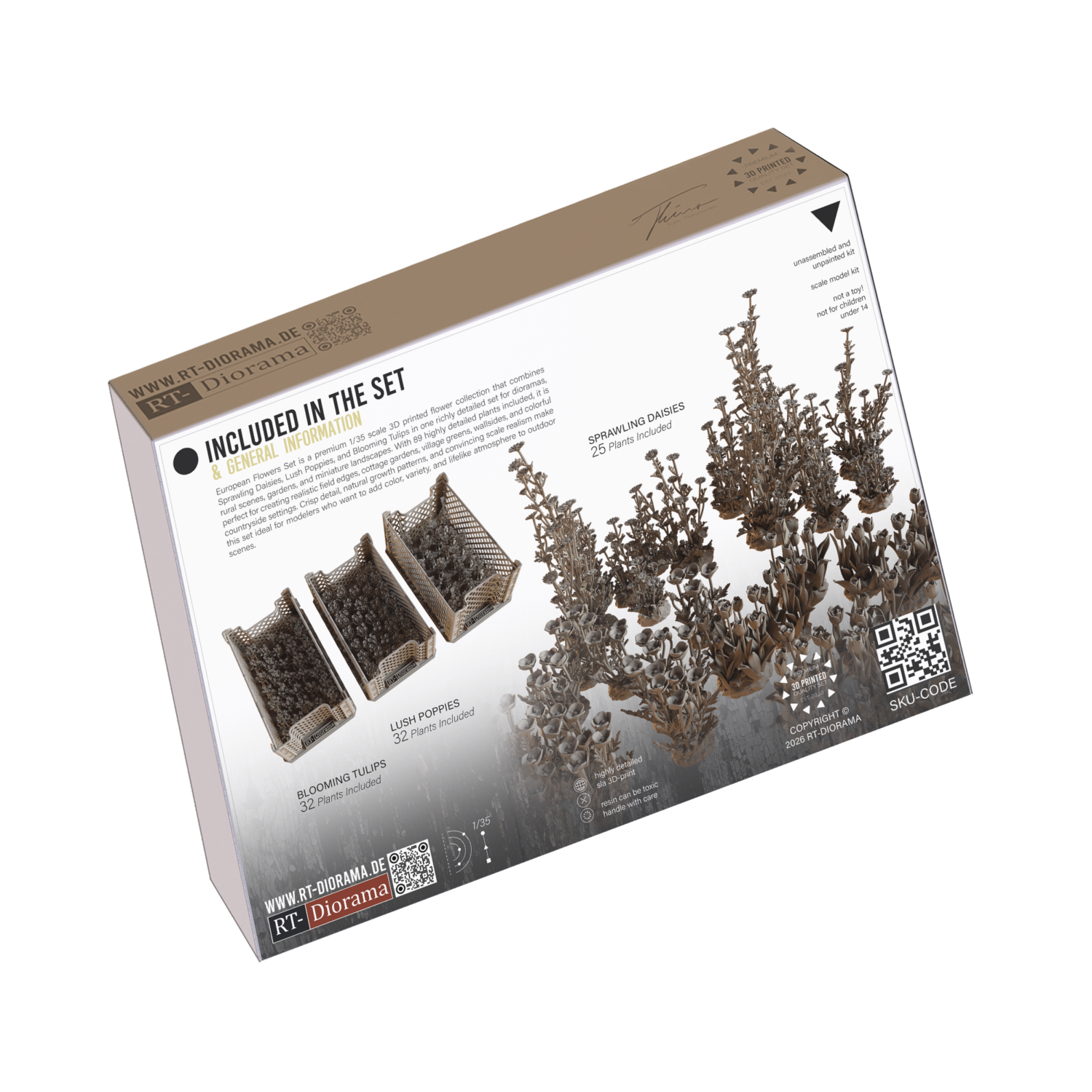 European Flowers Bundle [Swift Vegetation] – product image