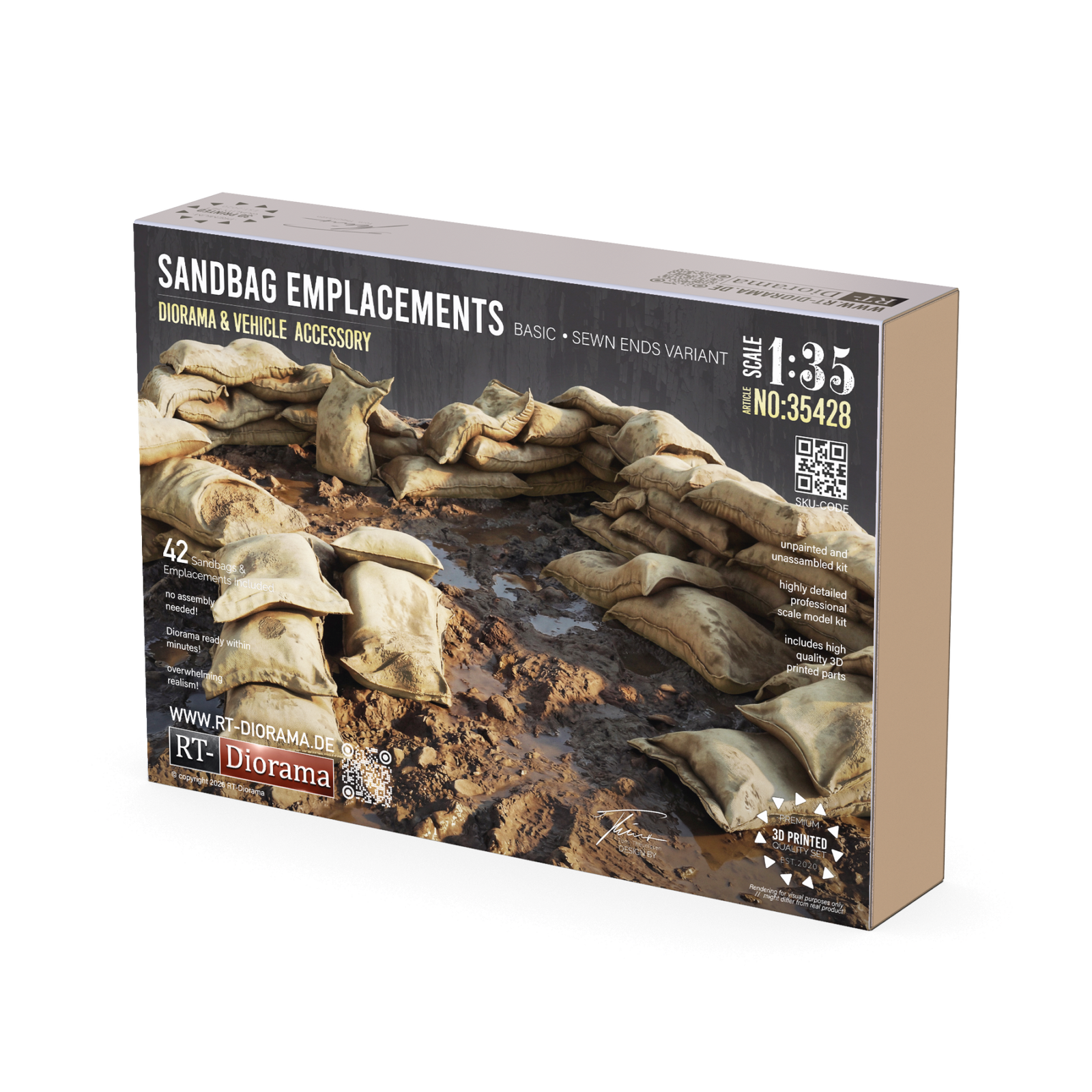 Sandbag Emplacements [Sewn Variant] 1/35 – product image