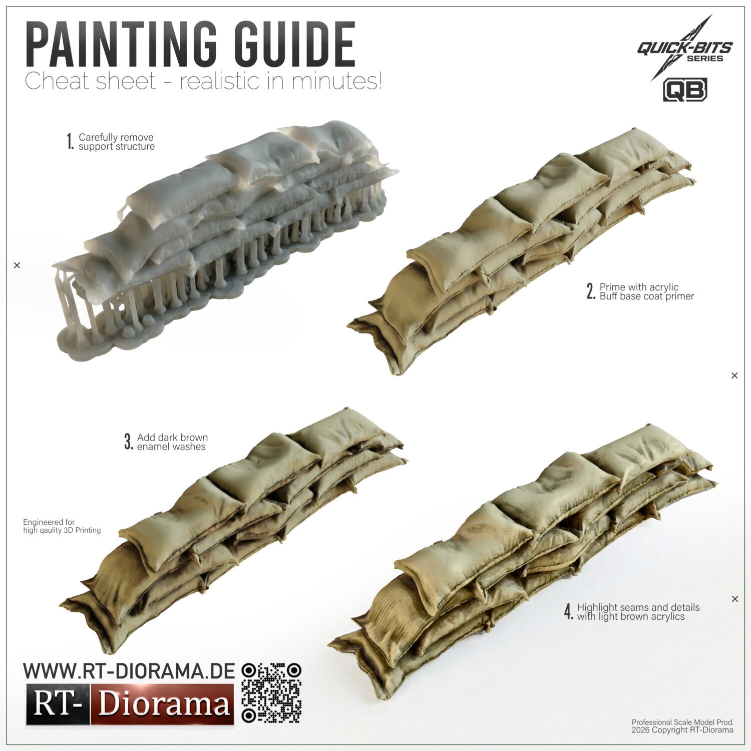 Sandbag Emplacements [Sewn Variant] 1/35 – product image