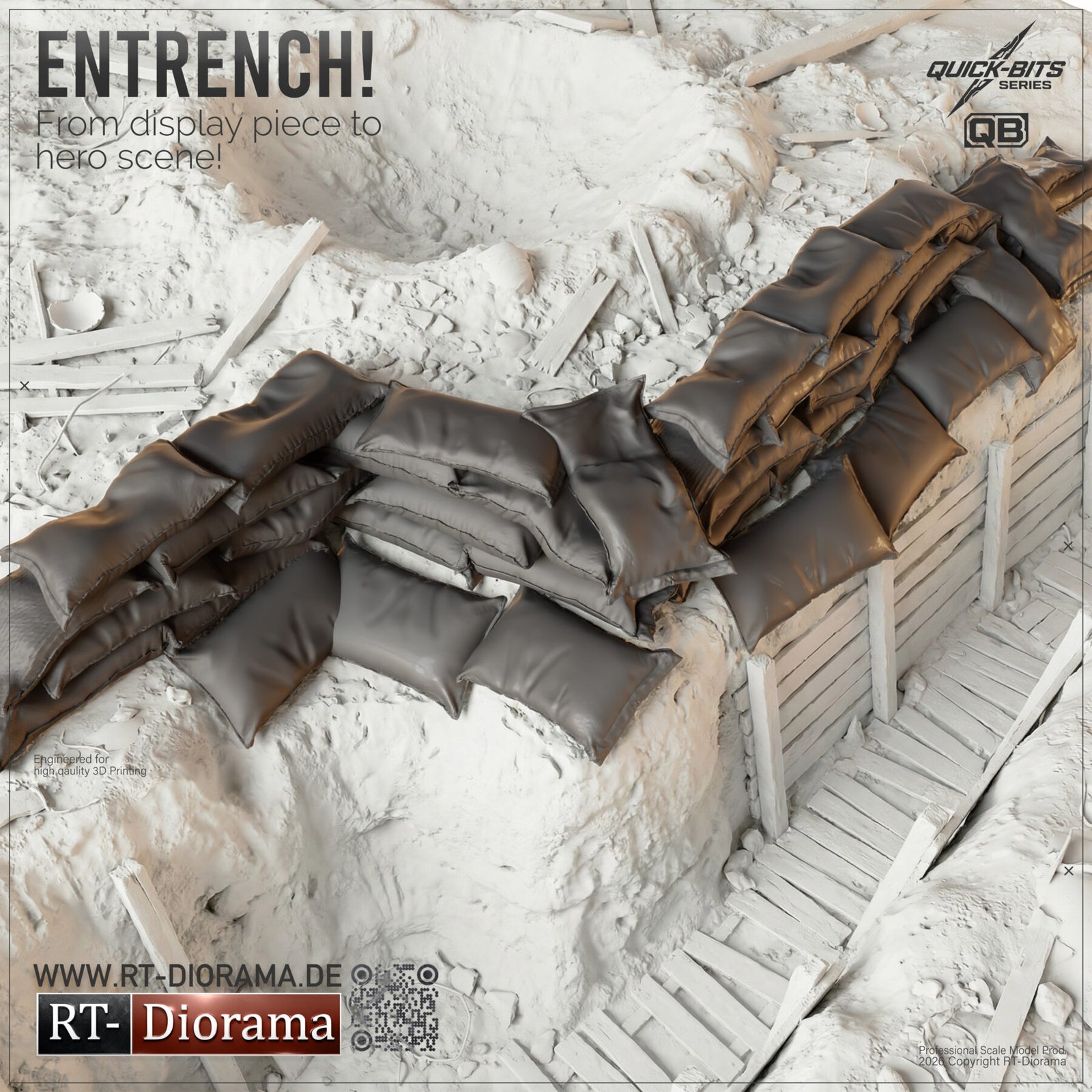 Sandbag Emplacements [Sewn Variant] 1/35 – product image