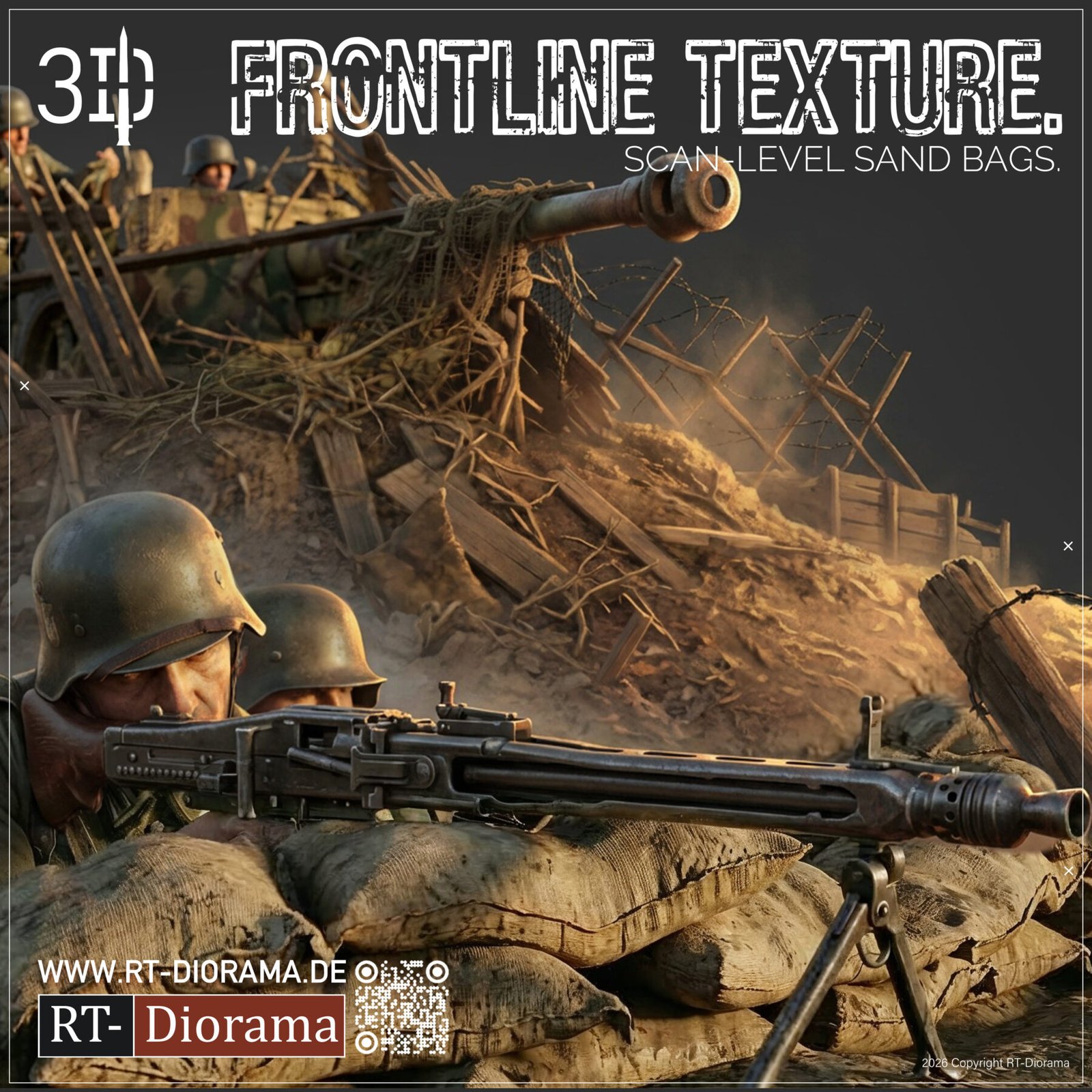Sandbag Emplacements [Sewn Variant] 1/35 – product image