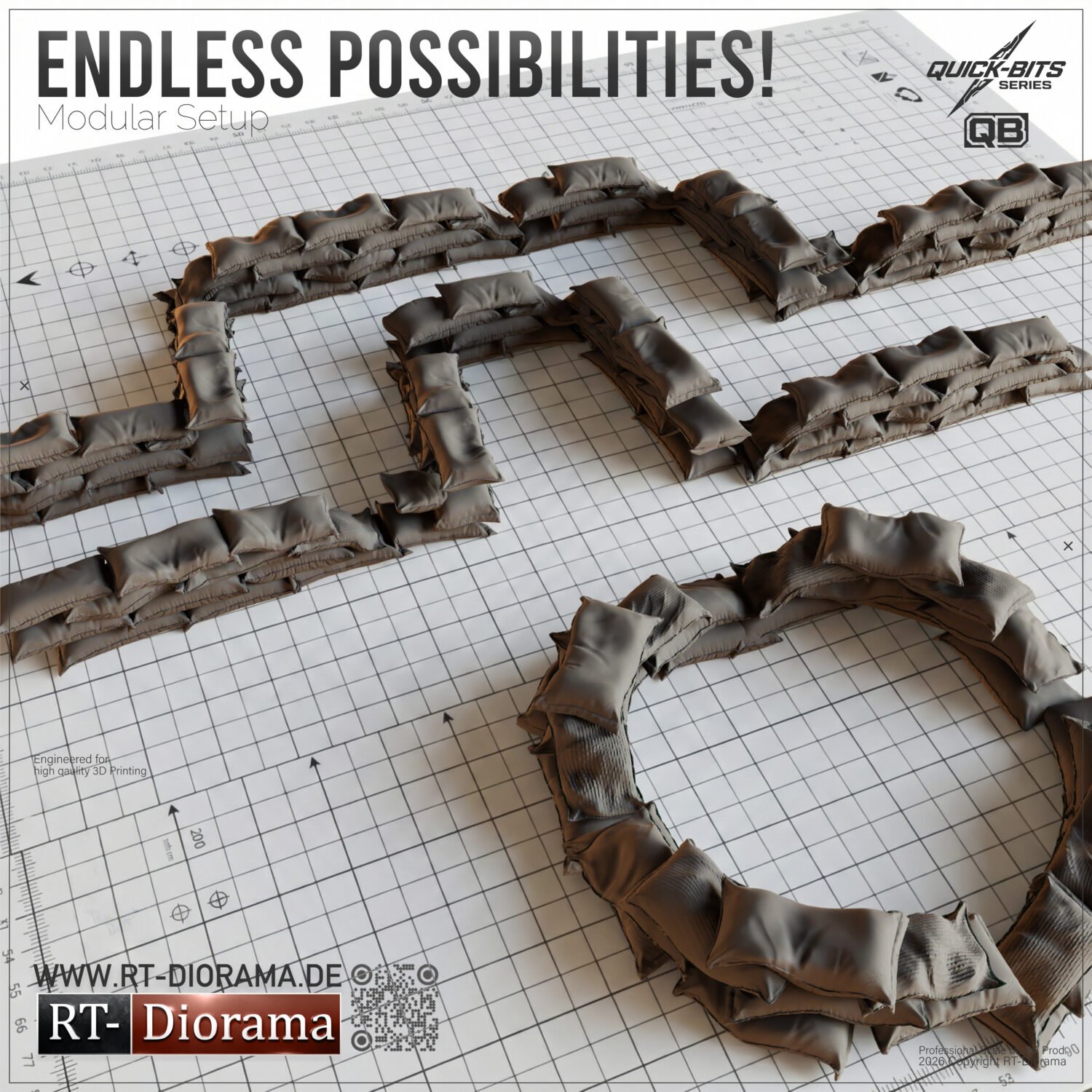Sandbag Emplacements [Sewn Variant] 1/35 – product image