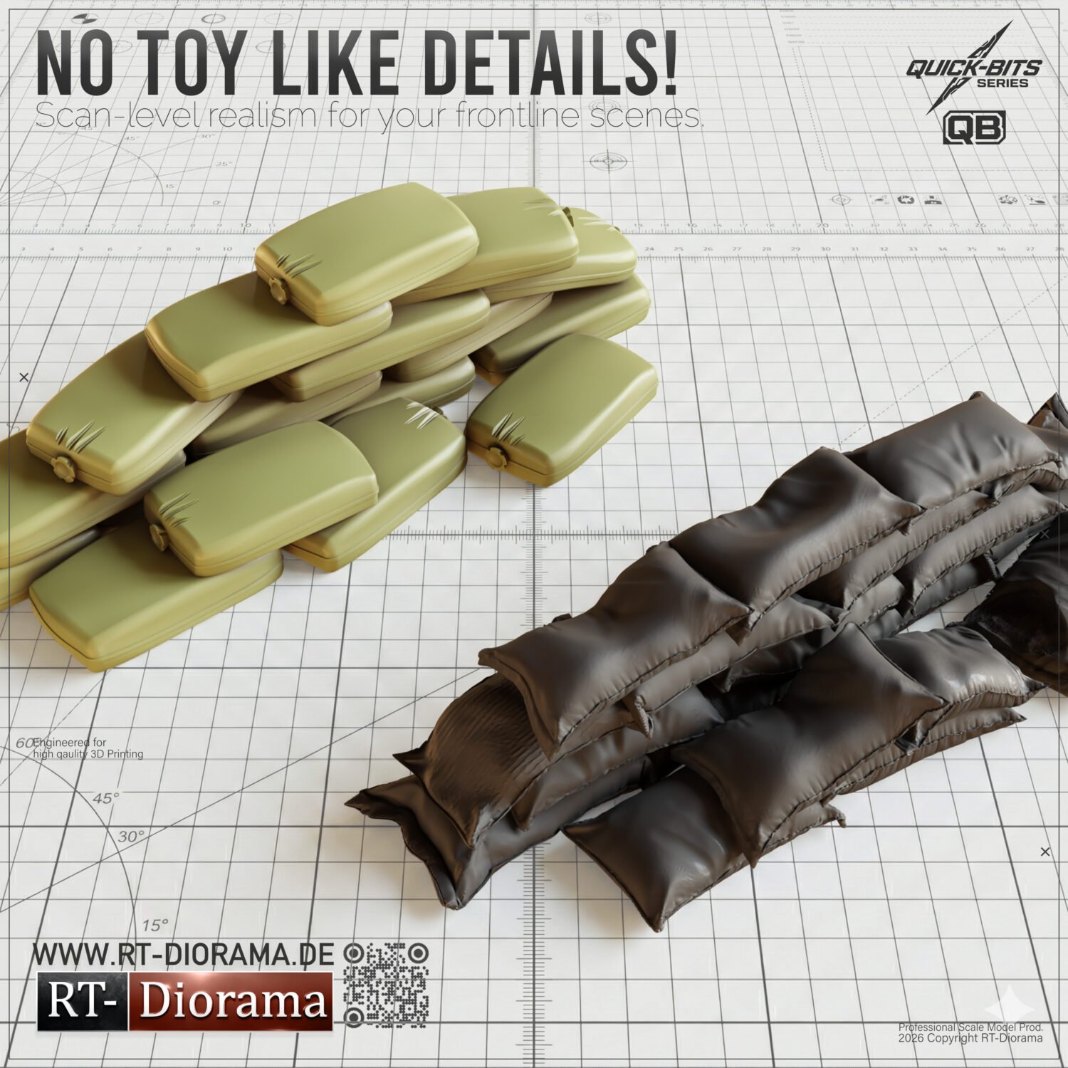 Sandbag Emplacements [Sewn Variant] 1/35 – product image