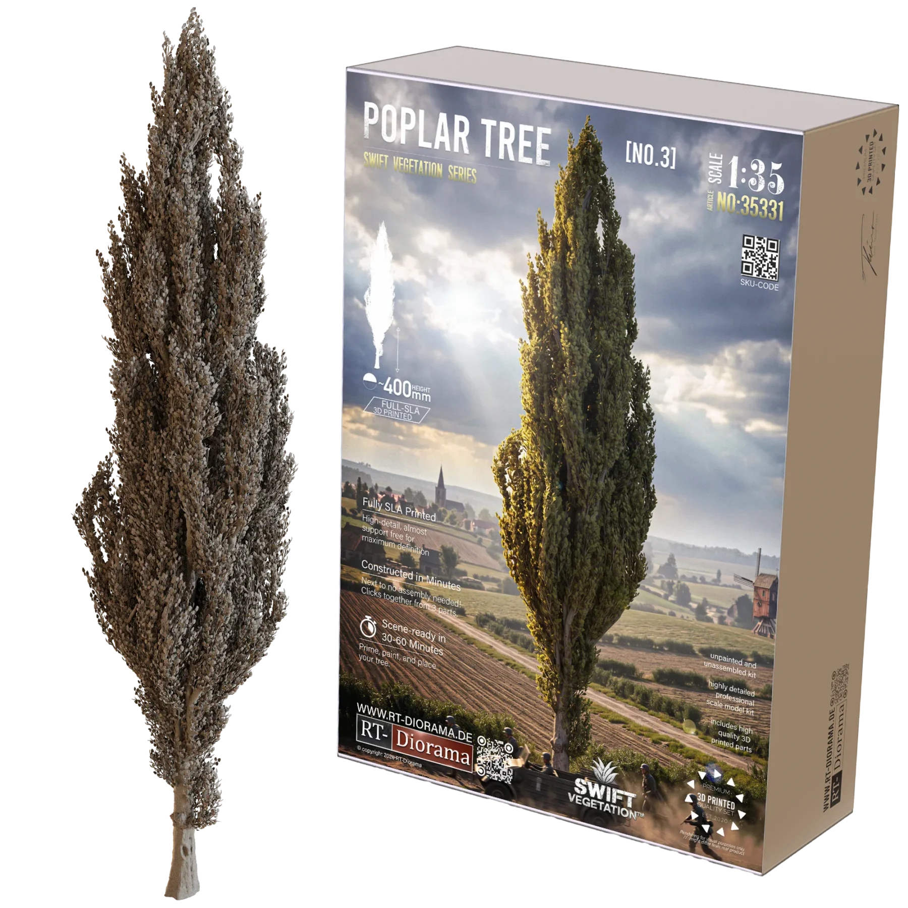 Poplar Tree No.3 [400mm] 1/35 – product image