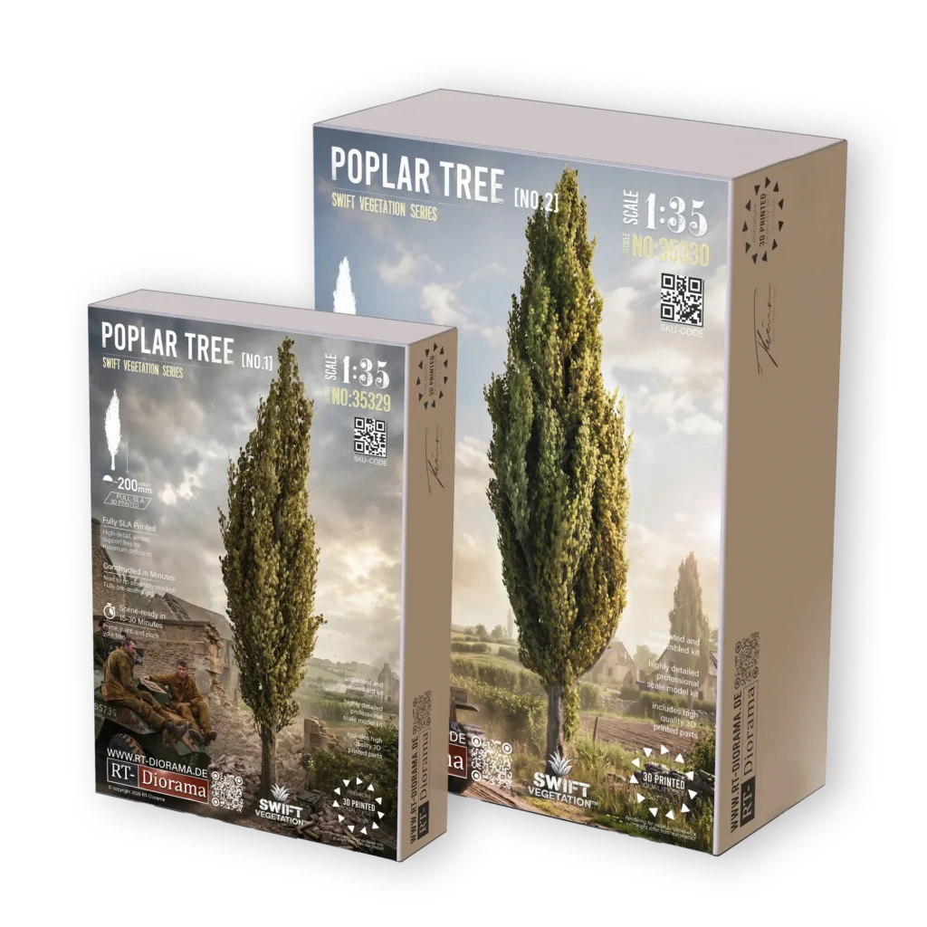 Poplar Roadside Duo [2-Set Bundle] 200 & 300mm – product image