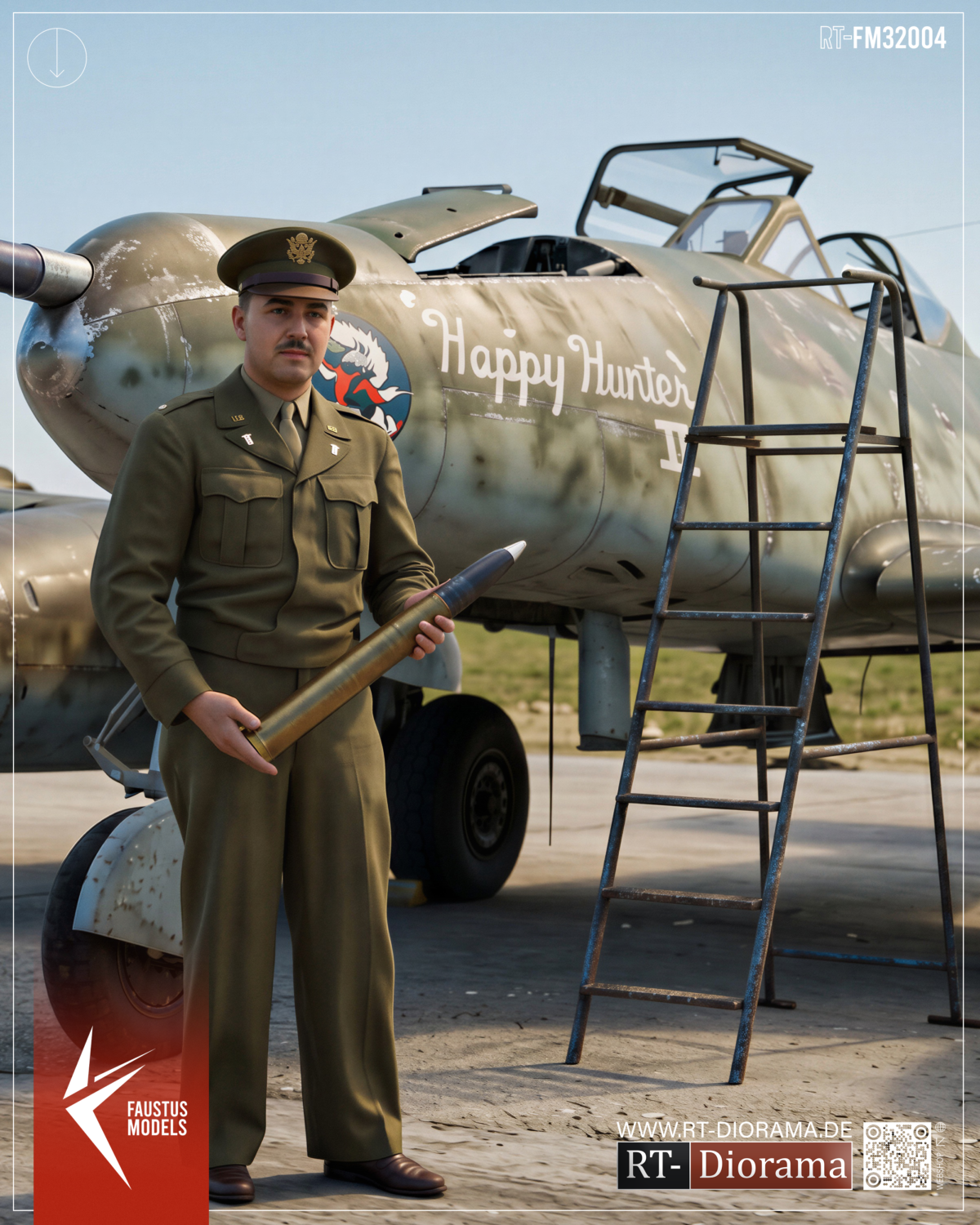 Me262 A-1a/U4 5cm MK-214 Limited Edition Conversion Set – 1/32 [for DasWerk] | FaustusModels – product image
