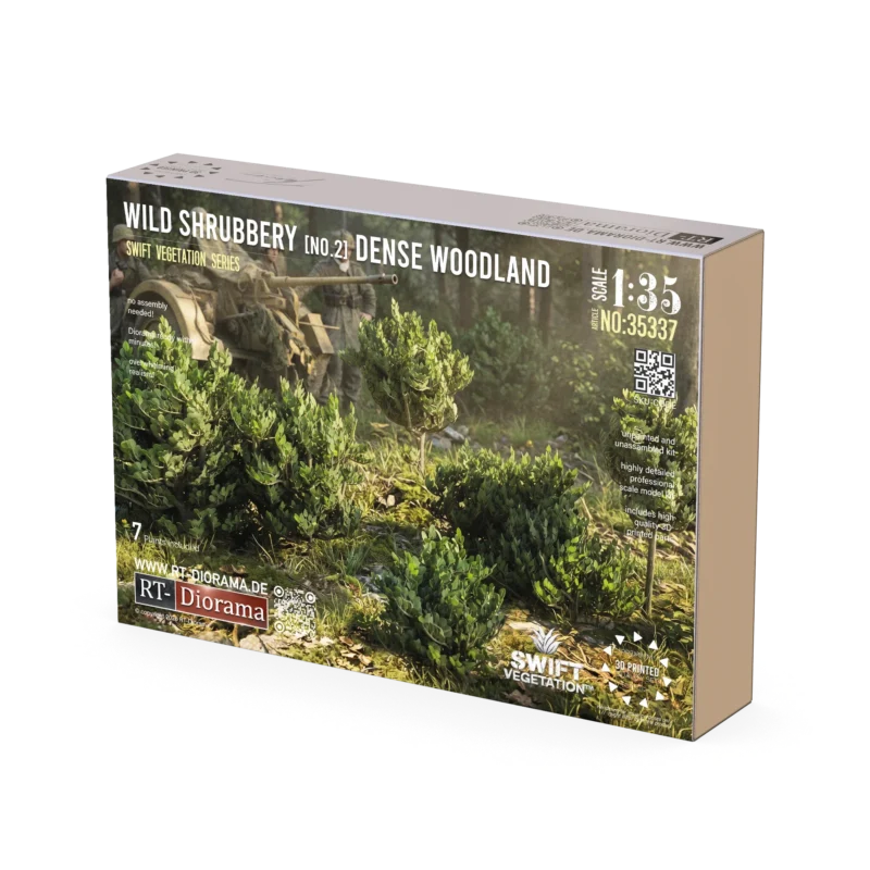 Wild Shrubbery No.2 "Dense Woodland" 1/35