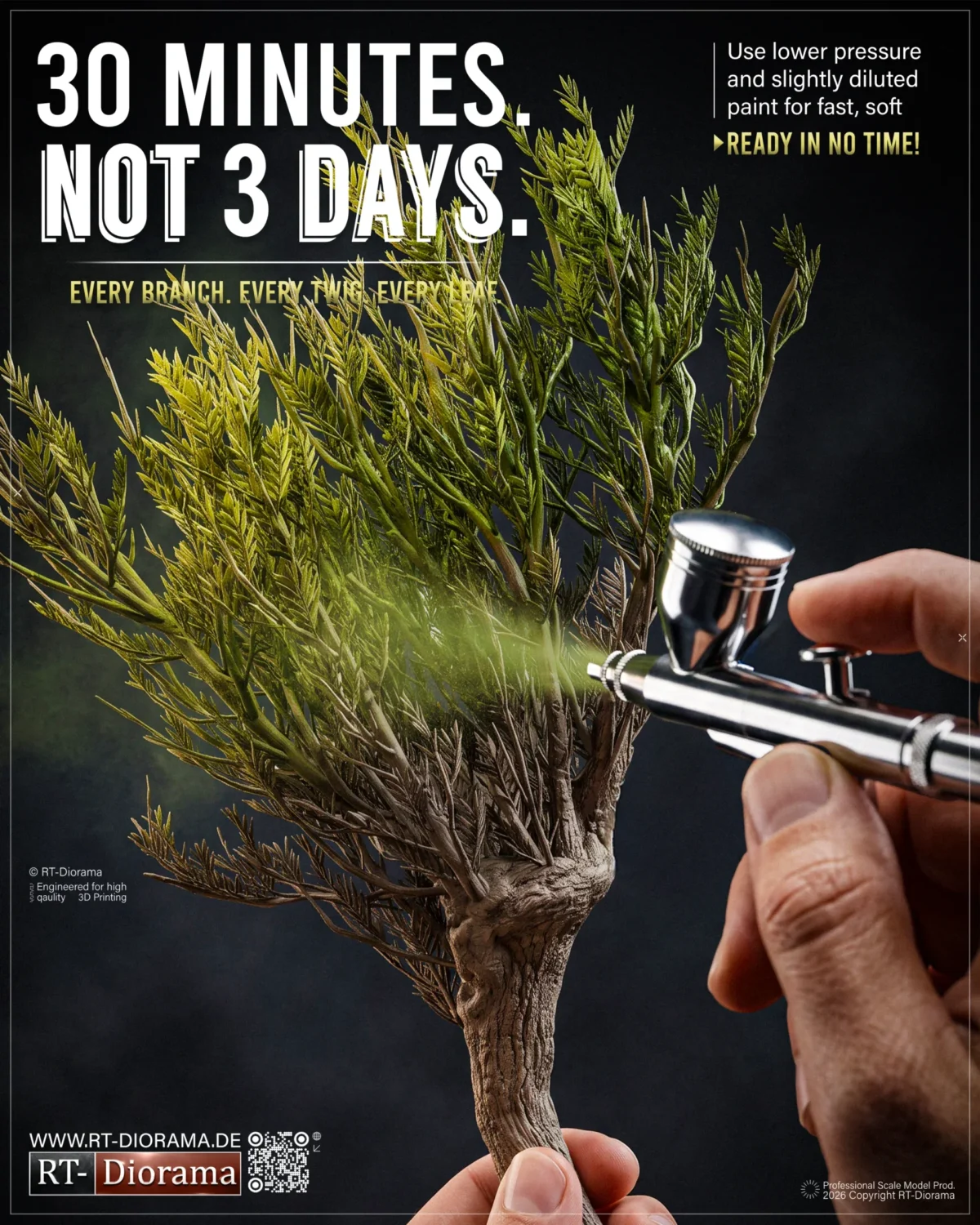 Pollarded Willow No.2 [~200mm] 1/35 – product image