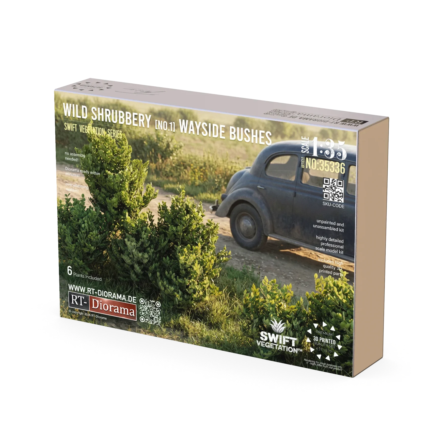 Wild Shrubbery No.1 "Wayside Bushes" 1/35 – product image