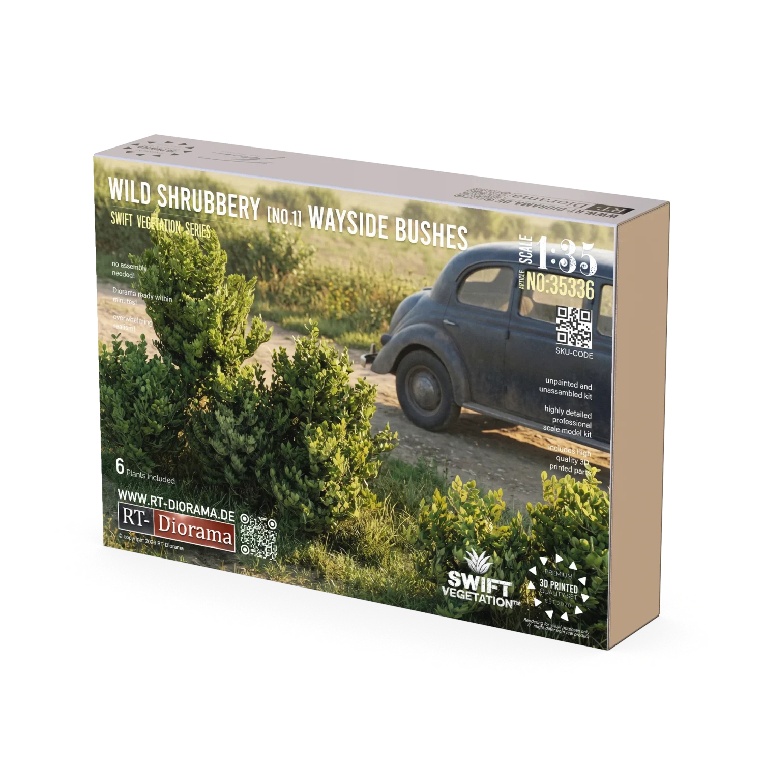 Wild Shrubbery No.1 "Wayside Bushes" 1/35 – product image