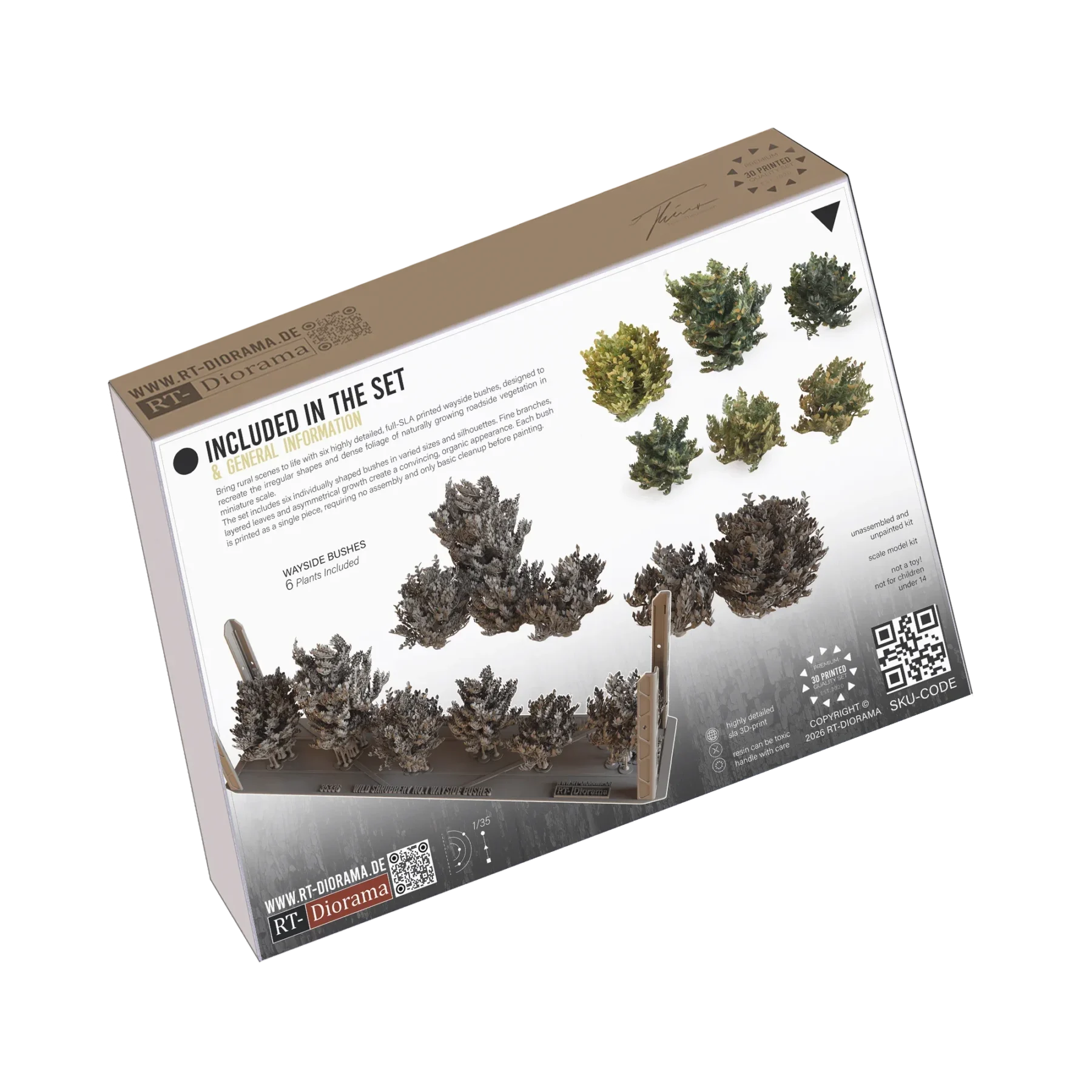Wild Shrubbery No.1 "Wayside Bushes" 1/35 – product image