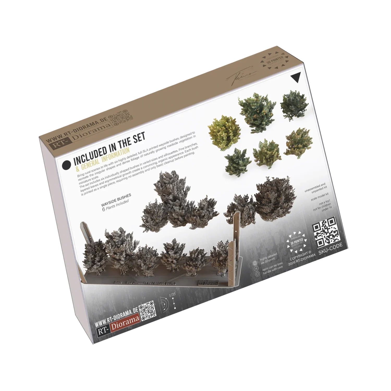 Wild Shrubbery No.1 "Wayside Bushes" 1/35 – product image
