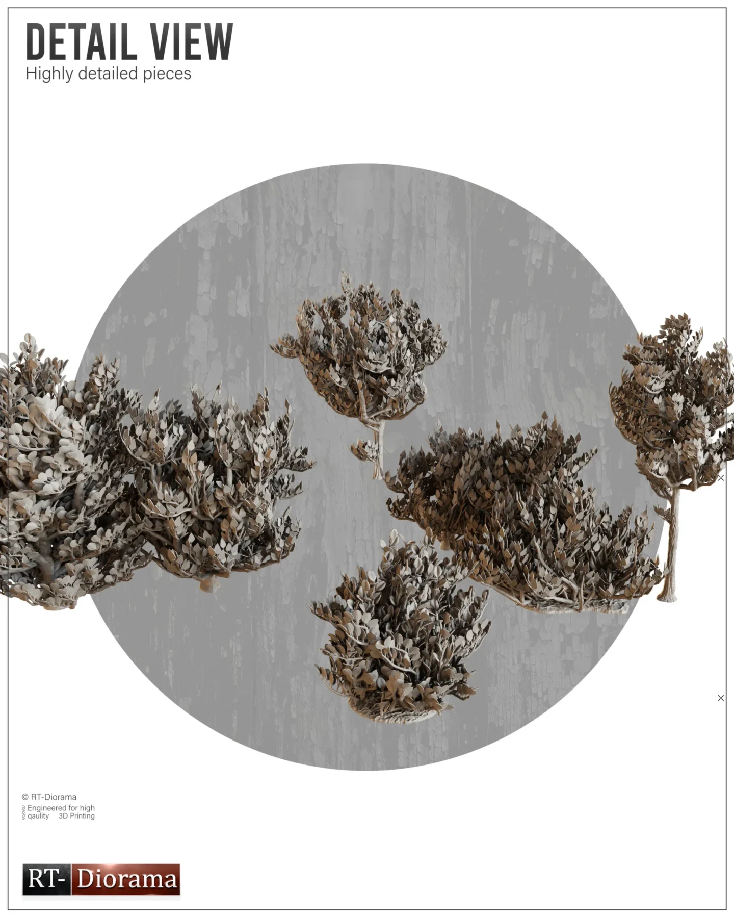 Wild Shrubbery No.2 "Dense Woodland" 1/35 – product image