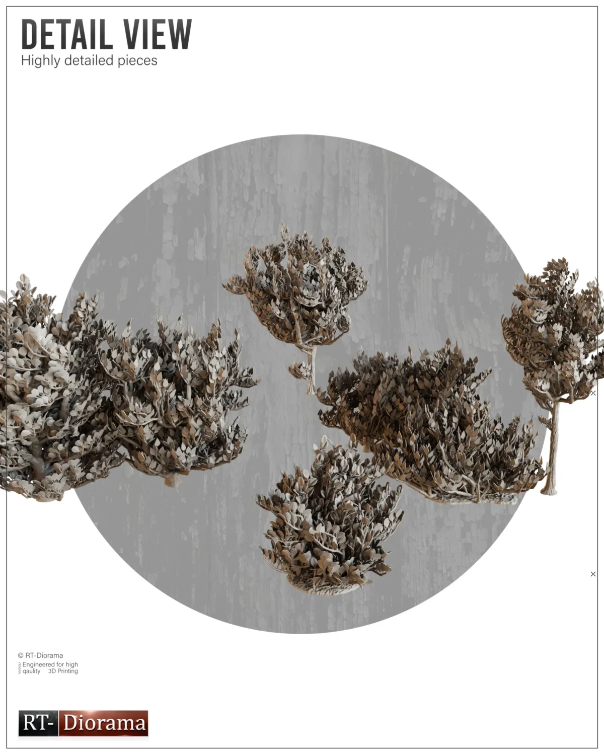 Wild Shrubbery No.2 "Dense Woodland" 1/35 – product image