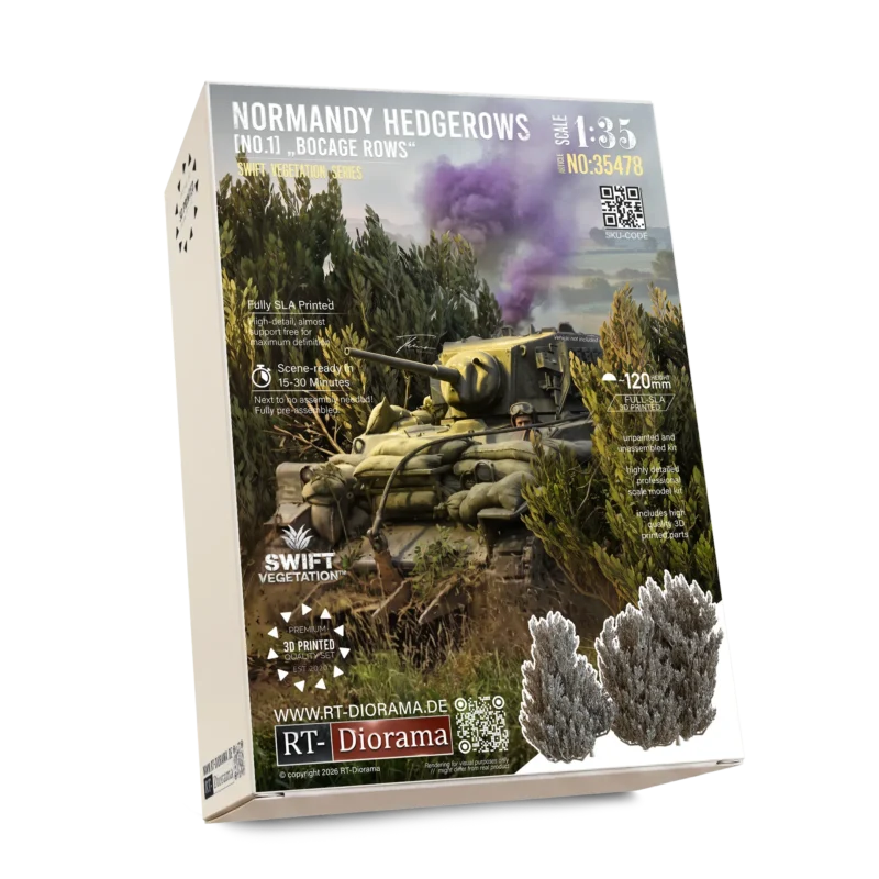 Normandy Hedgerows [Bocage Rows] No.1