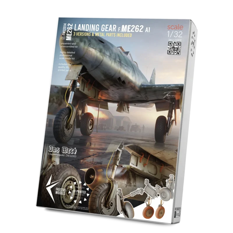 Me262 A-1a Landing Gear 1/32